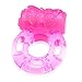 Cockring Set for Men, Visator Sexy Products for Men Sex Delay Supplies Delay Lock Vibrator Couple Fun Adult Electric Sex Toy Special Gift (Pink)