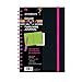 Astrobrights Twin Wire Journal, 6.5” x 8.5”, Martian Green with Fireball Fuchsia Ruled Pages, 180 Pages(99730)