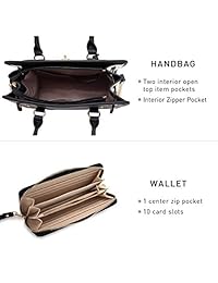 Dasein bolsa Satchel de diseño para mujer, bolsa de hombro de dos tonos, bolsa de hombro de asa superior con correa de cadena.