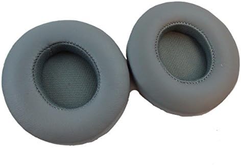 Memory Foam Ear Cover Protein Leather Ear Cushion Replacement Parts Earpads for Solo 2 Wired / Wireless On Ear Headphones Solo2 Solo3 (GRAY)