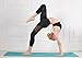 Heathyoga Eco Friendly Non Slip Yoga Mat, Body Alignment System, SGS Certified TPE Material - Textured Non Slip Surface and Optimal Cushioning,72