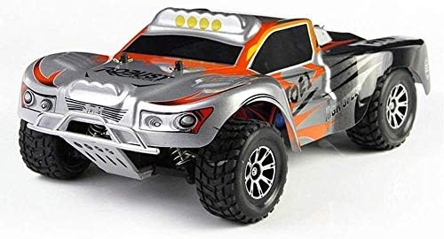 1時18スケールのリモートコントロール高速rcカー 4wdロックレーサーオフロード エレクトリック2 4ghzのrtrホビーグレードクロストラック大人のための子供のギフト Color Silver