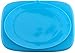 OBB 3-Section Silicone Baby Plate with Suction Cup Base (Blue)