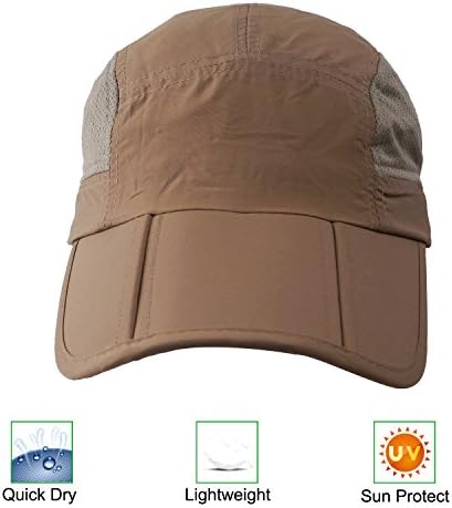 CATOP Baseball Cap,Foldable & Breathable&Lightweight Quick Dry Mesh Back Cooling Sun Hats,Sports Caps for Outdoor Activities Golf Tennis Only 2.1 oz (7colours)
