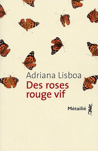 Des  roses rouge vif