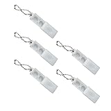 Healifty 5PCS Hearing Aid Amplifier Plastic Battery Holder Storage Case Box Battery Caddy with Keychain