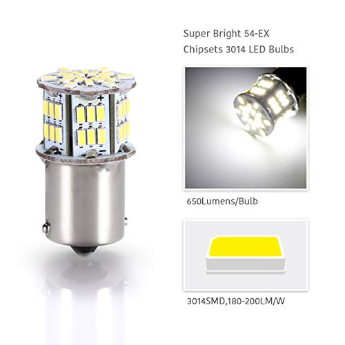 image for LUYED 12-24v Super Bright Low Power !10 x 650 Lumens 1156 1141 1003 30