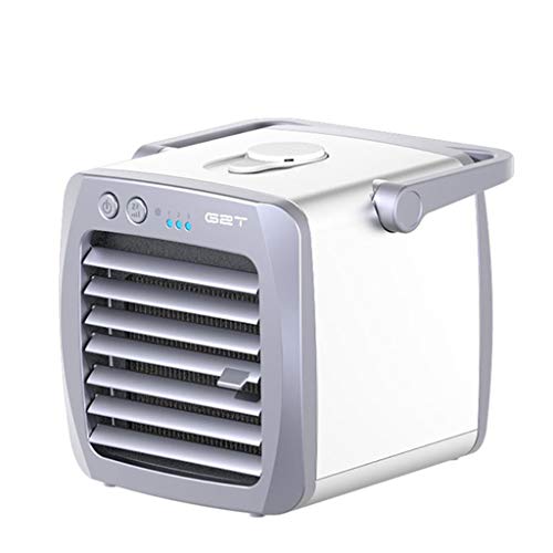 K-Flame Portable Air Cooler USB Fan Air Conditioner Mobile Portable Mini Air Conditioner Humidifier 3 Speeds Personal Air Purifier