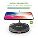Wireless Charger 5W / 7.5W / 15W, OMARS Fast Charging Pad with Non-Slip Rubber, Ultra Slim Charging Station Compatible with LG V30 / V30+iPhone X/iPhone 8 Plus, Samsung S8 and Qi-Enabled Device