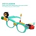 9PCS DIY Building Blocks Glasses Baseplate Brick Themed Birthday Party Favors Gifts Party Supplies Decorations for Building Bricks Kids Boys Girls 3 Years Old Up （Red, Blue, Yellow 3pcs Each）