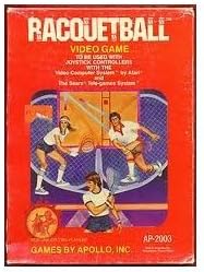 Atari 2600 Game Cartridge - Racquetball