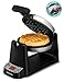 Gourmia Stainless Steel Digital Belgian Waffle Maker With LCD Display, Extra Deep, Fast & Easy 180 Degree Flipping, Adjustable Temperature For Fluffy & Golden Waffles, Free Recipe Book Included