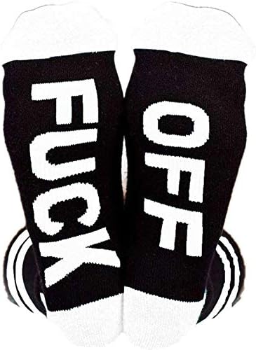 TuHao Novelty Causal Letters Printing Funny Socks,Creative Flexible Skateboard Cotton Socks- Great Novelty Gift For Someone Who Have Everything!