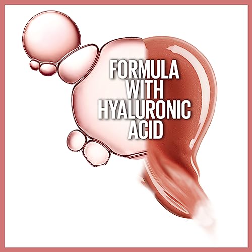 Maybelline Lifter Gloss, Hydrating Lip Gloss with Hyaluronic Acid, High