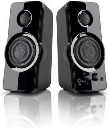 Blackweb 2.0 Powerful Speaker System with AUX-in jack for PC, NB, MP3 and other 3.5mm audio devices 2.5W x 2