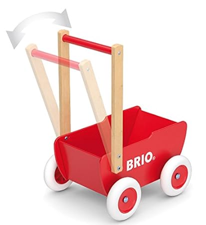 wooden doll carriage