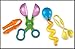 Curious Minds Busy Bags Set of 5 Handy Scoopers Tongs and Tweezers for Children - Fine Motor Tools, Occupational Therapy, Special Needs, Sensory Bin, Preschool Tools