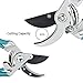 BUTTERFLY LOVE 8″ Sharp Garden Pruning Shears, Garden Hand Pruner Professional for Garden Work, Garden Scissors Pruning Shears Clippers, Bypass Pruning Shears for The Garden Plants (Blue)thumb 2