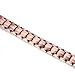 VITEROU Mens 99.95% Solid Pure Copper Magnetic Therapy Bracelet with Strong Healing Magnets for Arthritis Pain Relief,3500 Gauss,8.5 Inches