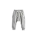Weixinbuy Unisex Kid Toddler Cotton Jersey Harem Pants Baby Elastic Trousers (2-3 Years, grey)