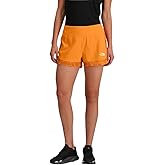 The North Face Women's Sunriser Short 2.5", Apricot Glaze Mountain Traverse Print, Medium