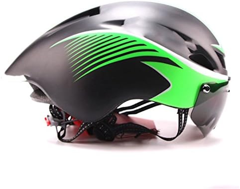 GOOENNSA Aero Tt Road Bicycle Helmet Goggles Racing Cycling Bike Sports Safety In-Mold Goggle