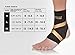 Copper Fit Pro Series Performance Compression Ankle Sleeve, Black with Copper Trim, Medium
