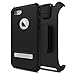 Seidio Dilex Case and Holster Combo with Kickstand for Apple iPhone 7 and iPhone 8 (Black/Black)