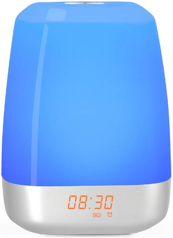 Amazon.com: Creative LED Sunrise Sunset Light Electronic Alarm Clock