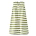 HALO Sleepsack Micro Fleece Wearable Blanket, Sage Stripe, Small