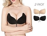 Sexy Silicone Adhesive Bras Invisible Drawstring Strapless Self-Adhesive Bras