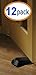 Door Stopper Rubber Doorstop 12 Pack Rubber Doorstop Wedges for Home and Office Non Scratching Soft Door Stops Wedges Multi Surface Open Door Holders