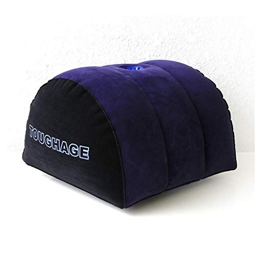 Qbyoop Semi-Circular Inflatable Pillow Cushion Hole Bolster Love Position Kit Set Furniture Toys Friction Attrition