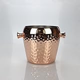 High-grade Stainless Steel Ice Bucket, Gold-plated