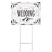 Hortense B. Hewitt This This Way to the Wedding Yard Sign, 22.5 x 16.5-Inches,