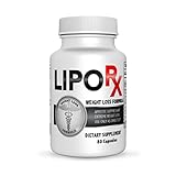 Nutriment Lipo Rx Diet Pills for Extreme Weight Reduction, 80 Capsules