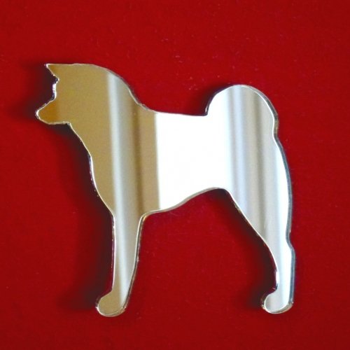 Super Cool Creations Japanese Akita Dog Mirror - 45cm x 30cm