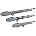 Kitchen Tong Set Stainless Steel With Silicone Tips - Non Stick - Easy Grip - Heat Resistant - Heavy Duty For Cooking Baking Grilling And Serving (Pack Of 3) Extra Long 14