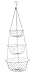 Fox Run White 3-Tier Kitchen Hanging Fruit Baskets, 32 Inches