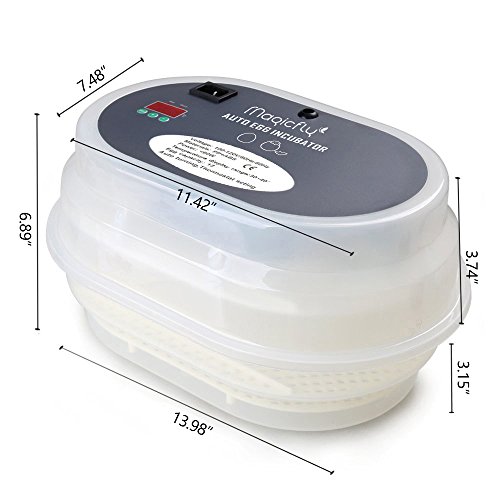 2 Magicfly+Digital+Automatic+Incubator+Chickens
