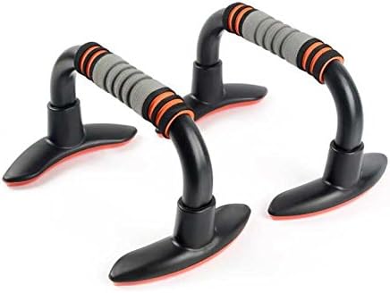 LONTEK Press Up Handles, Push Up Bars with Non Slip Foam Grip for Chest Press, Home Gym Fitness Exercise, Strength Training -1 pair