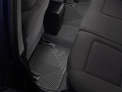WeatherTechAll-Weather Floor Mats for GS 300, GS 350/GS 460, GS 430, Camry, Prius, Yaris - 2nd Row (W85), Black