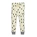 Burt's Bees Baby Baby Pajamas, Tee and Pant 2-Piece PJ Set, 100% Organic Cotton, Ivory Trees, 18 Months
