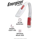 Energizer Clip on Book Light for Reading in Bed, LED Reading Light for Books and Kindles, 25 Hour Run Time, Kindle & Book Reading Lamp (Batteries Included)