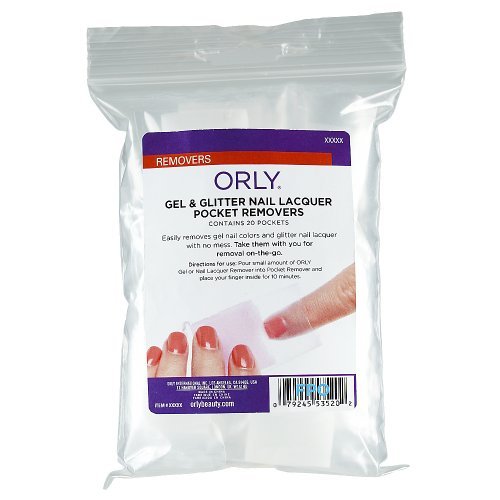 Orly Gel and Glitter Nail Lacquer Pocket Removers