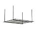 HyLoft 00625 45-Inch by 45-Inch Overhead Storage System, Ceiling Mount Garage Organization Rack, Hammertone