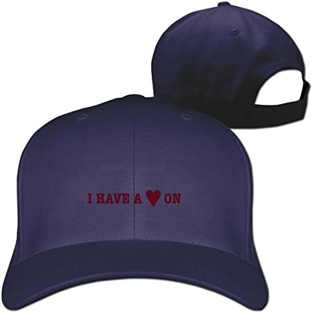 I Have A Heart On Baseball Caps For The Four Seasons Cotton Print Dad Cap