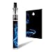 Vision Spinner 2 Vape E-Cig Mod Box Vinyl DECAL STICKER Skin Wrap / Blue Smoke