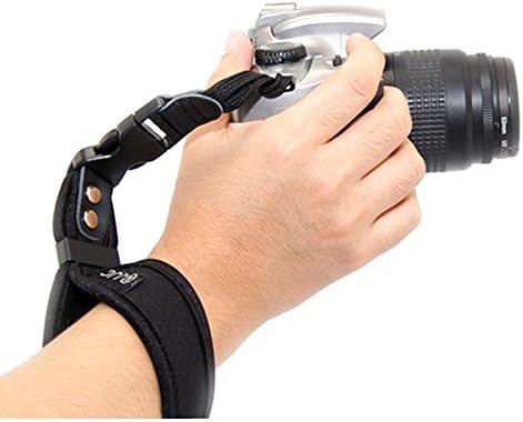 Khalia-Foto Pixel Neoprene Camera Wrist Strap Carrying Loop “ST-1”, Black - Image 3