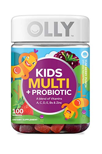 OLLY Kids Multi + Probiotic Gummies, 50-Day Supply, Yum Berry Punch - Image 11
